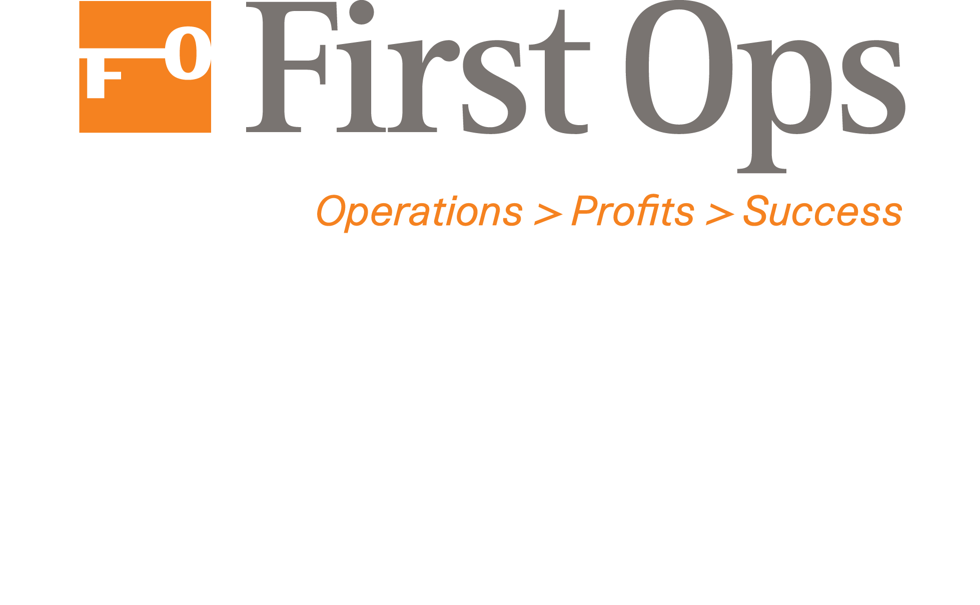 First Ops logo